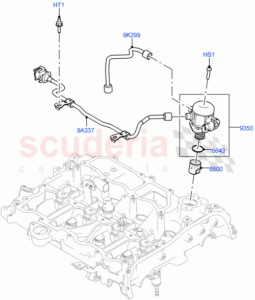 Part Diagram for Land Rover LR010861