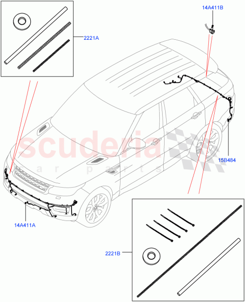 Part Diagram for Land Rover LR050552
