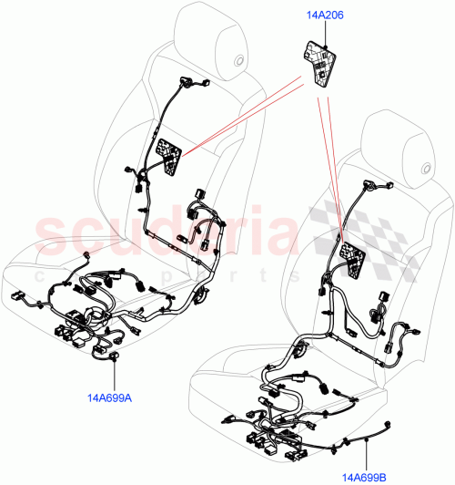 Part Diagram for Land Rover LR145792