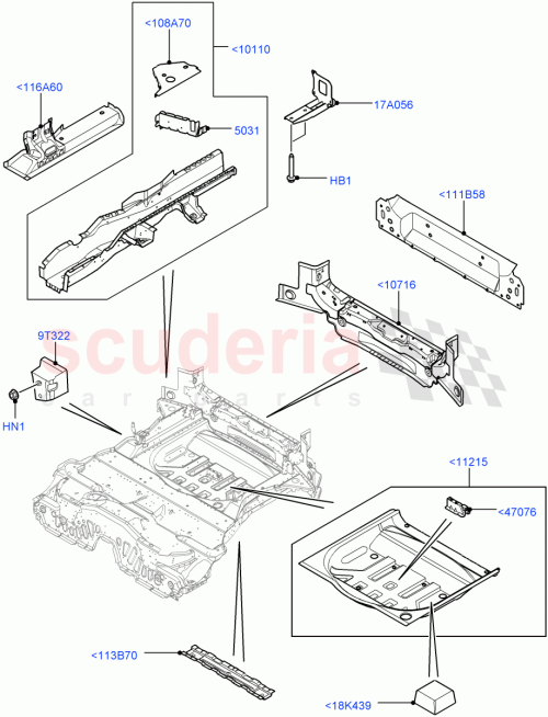 Part Diagram for Land Rover LR048726
