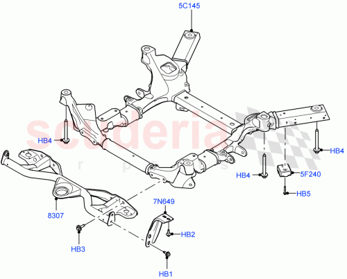 Part Diagram for Land Rover LR169198