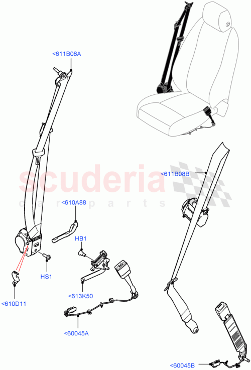 Part Diagram for Land Rover LR170368