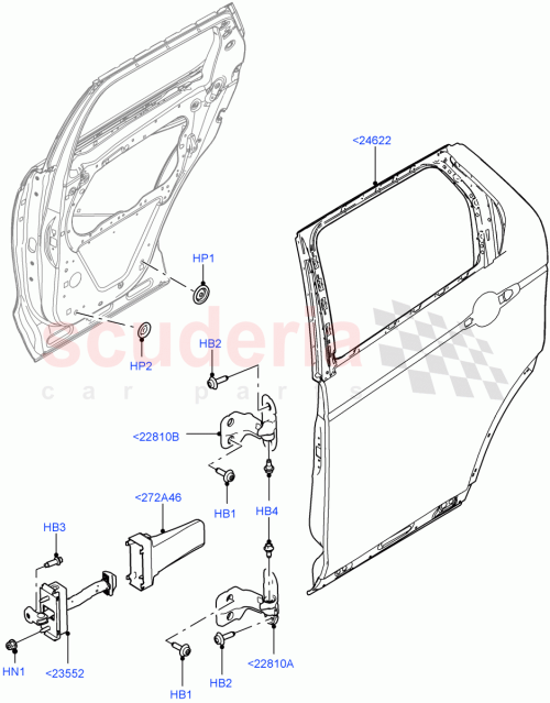 Part Diagram for Land Rover LR061285