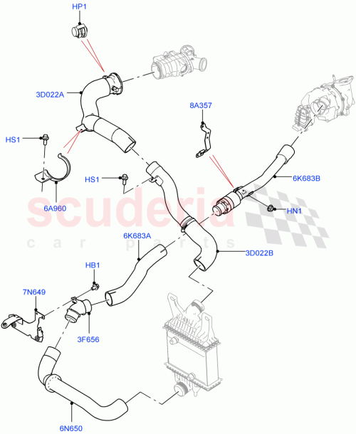 Part Diagram for Land Rover LR011038