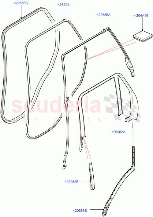 Part Diagram for Land Rover LR113627
