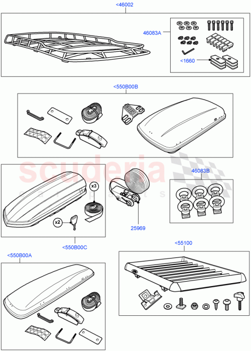 Part Diagram for Land Rover CAB500070PMA