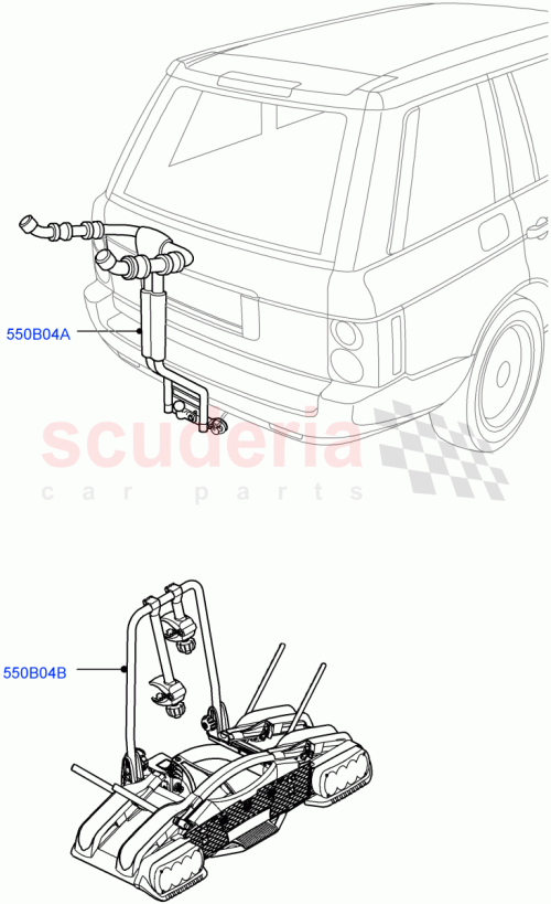 Part Diagram for Land Rover VTG500020