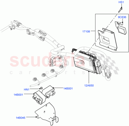 Part Diagram for Land Rover LR023239