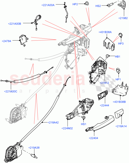 Part Diagram for Land Rover LR070460
