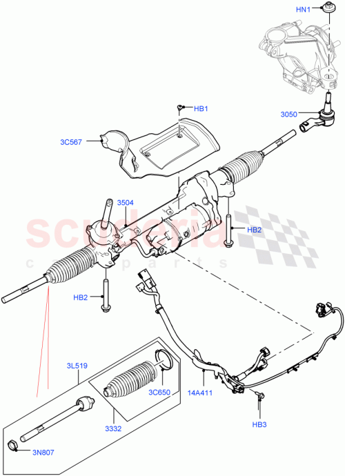 Part Diagram for Land Rover LR128323