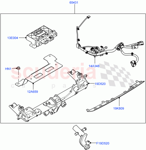 Part Diagram for Land Rover VPLE110NAS01PR