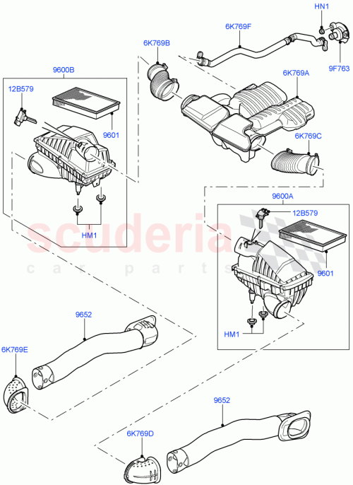 Part Diagram for Land Rover LR023449