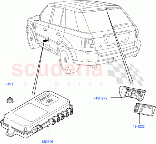 Part Diagram for Land Rover LR031791