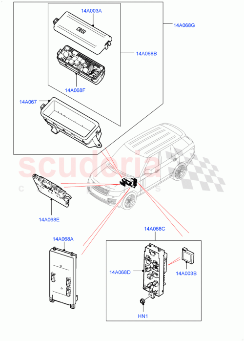 Part Diagram for Land Rover LR105969