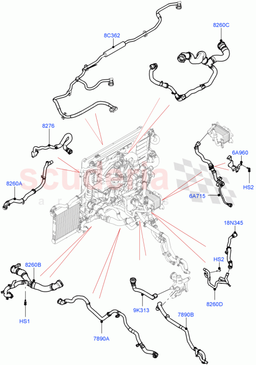Part Diagram for Land Rover LR159429