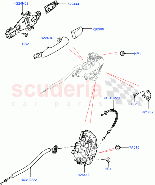 Part Diagram for Land Rover LR163881