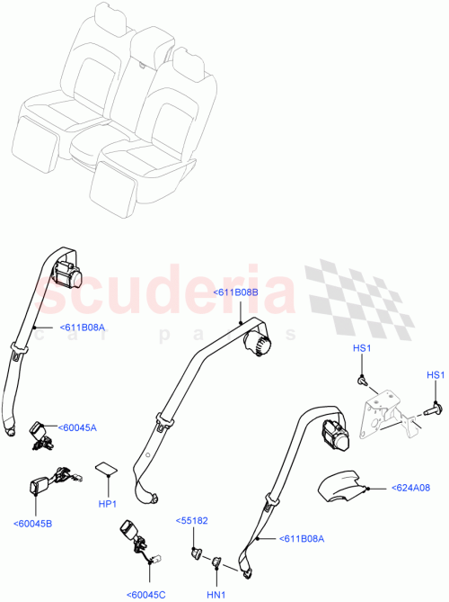 Part Diagram for Land Rover LR098275