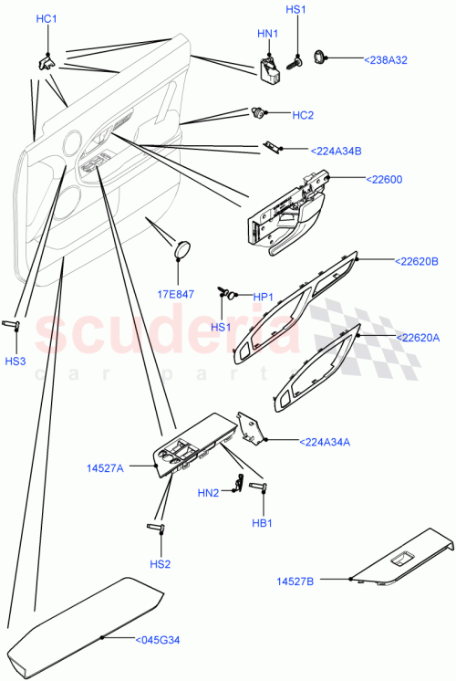 Part Diagram for Land Rover LR028037