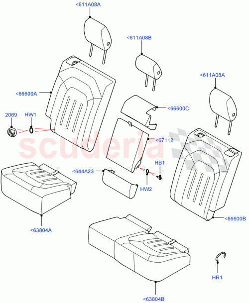 Part Diagram for Land Rover LR147243