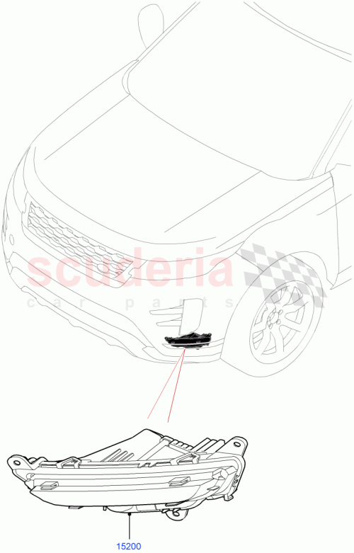 Part Diagram for Land Rover LR163209