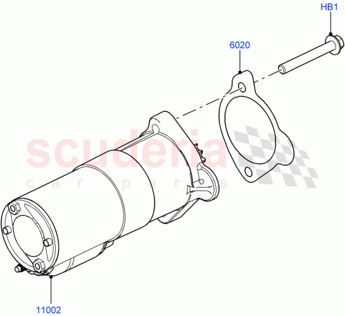 Part Diagram for Land Rover LR129415