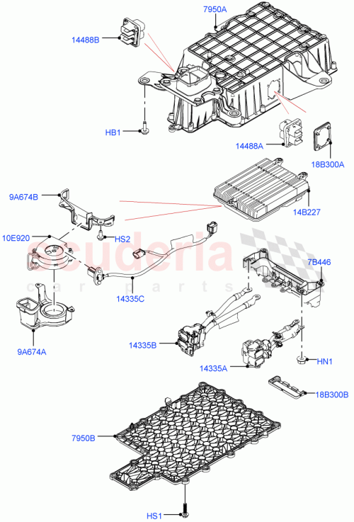 Part Diagram for Land Rover LR141888
