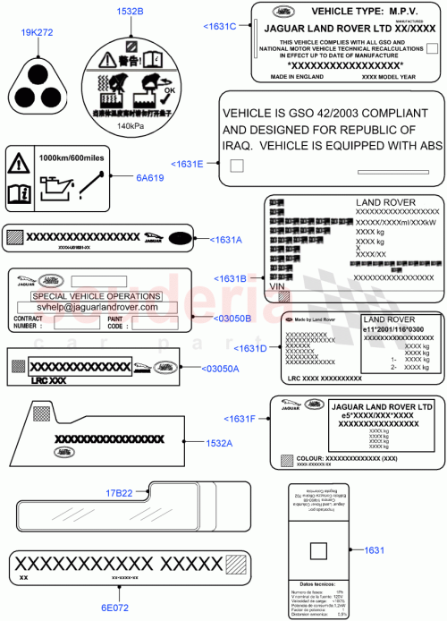 Part Diagram for Land Rover LR171673