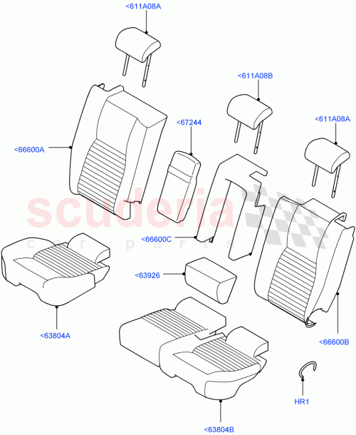 Part Diagram for Land Rover LR078110