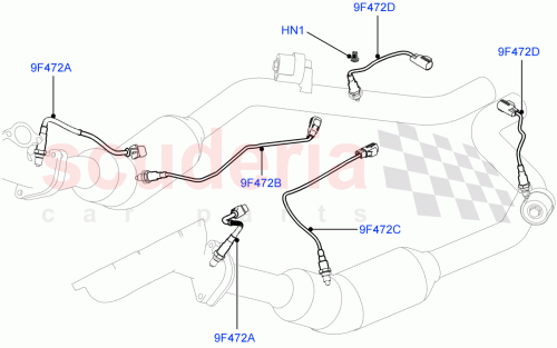 Part Diagram for Land Rover LR061574