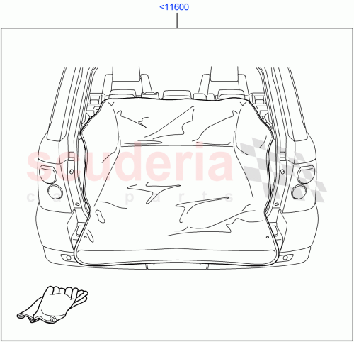 Part Diagram for Land Rover EBF500050