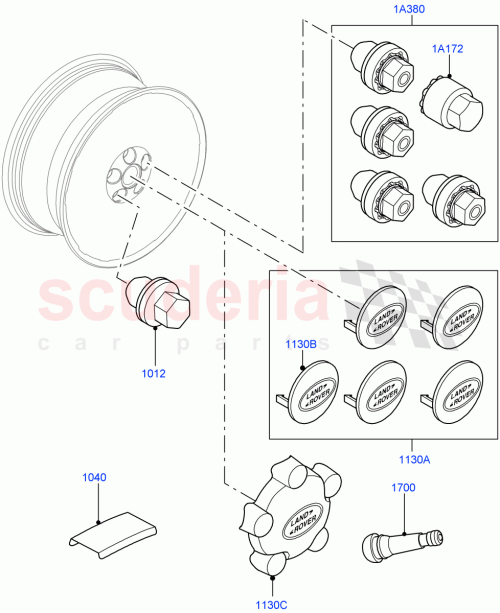 Part Diagram for Land Rover LR137863