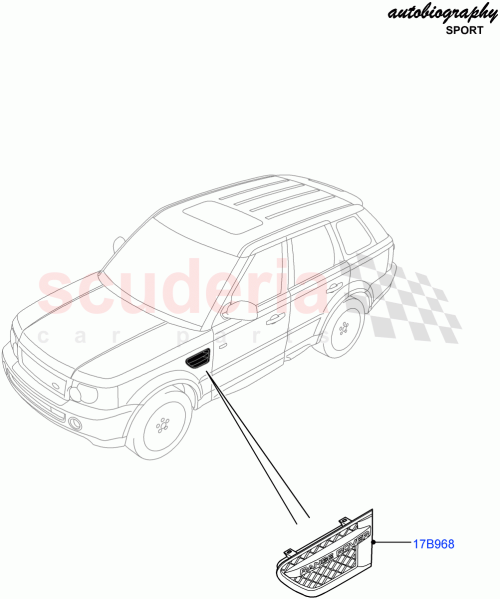 Part Diagram for Land Rover LR019285