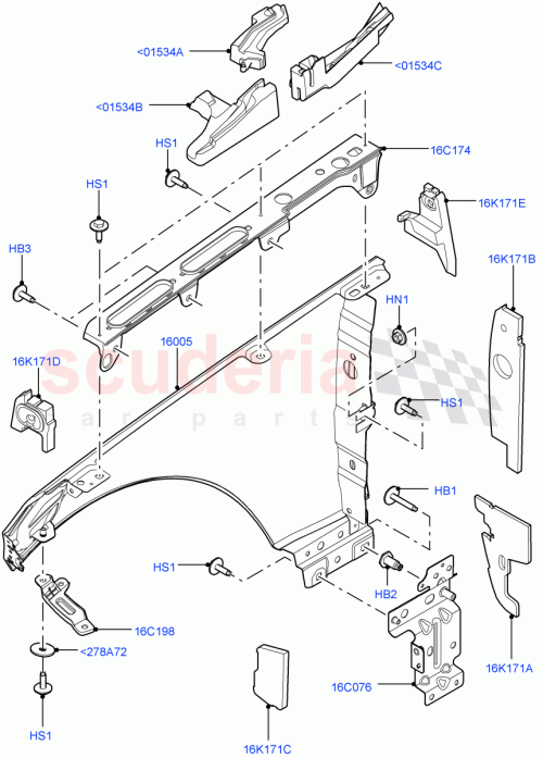 Part Diagram for Land Rover LR045798