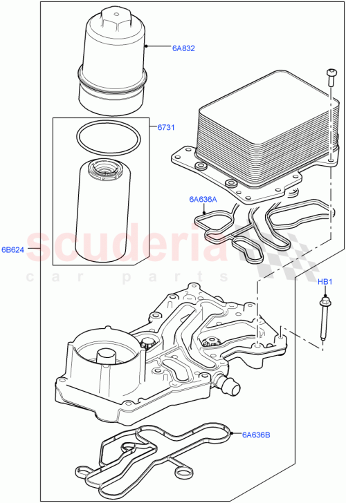 Part Diagram for Land Rover LR022896