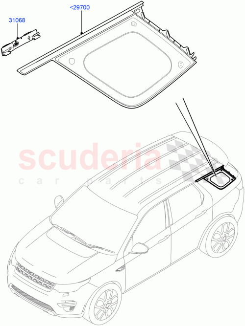 Part Diagram for Land Rover LR068273