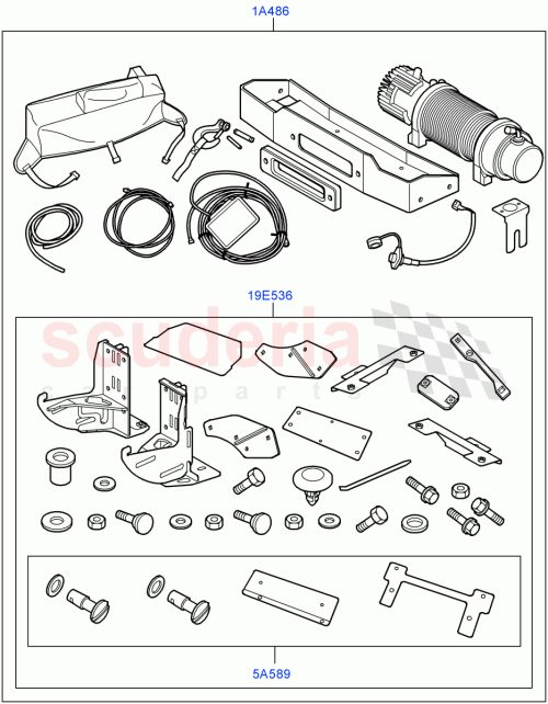 Part Diagram for Land Rover VPLSP0099