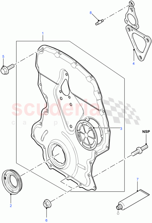 Part Diagram for Land Rover LR029906