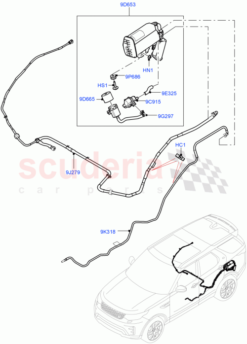 Part Diagram for Land Rover LR123904