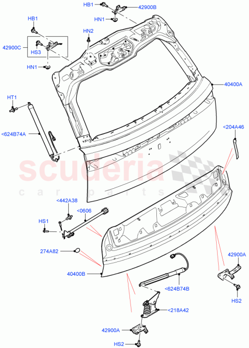 Part Diagram for Land Rover LR154517