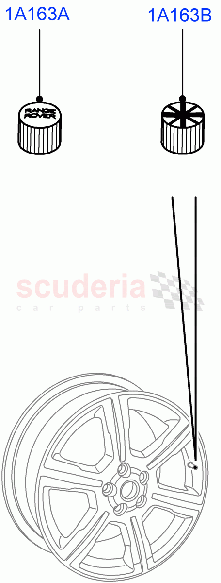 Part Diagram for Land Rover VPLRW0148