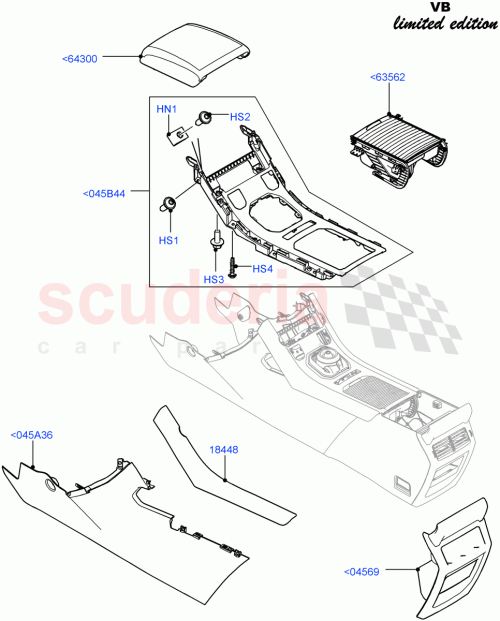 Part Diagram for Land Rover LR043623