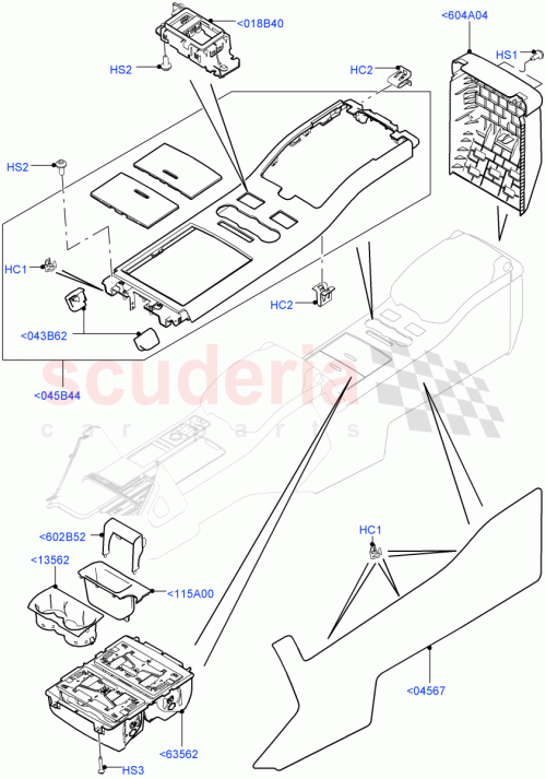 Part Diagram for Land Rover LR051016