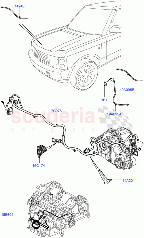 Part Diagram for Land Rover LR032021