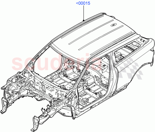 Part Diagram for Land Rover LR087401