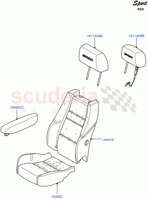Part Diagram for Land Rover LR045625