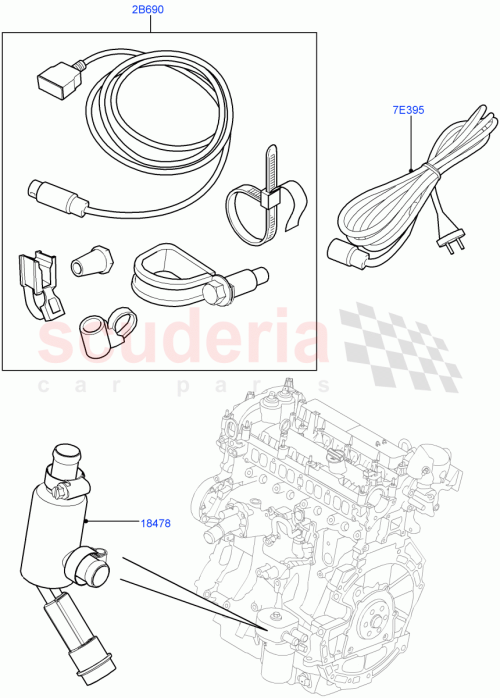Part Diagram for Land Rover LR031622