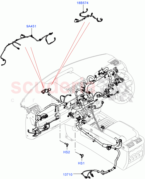 Part Diagram for Land Rover LR148949