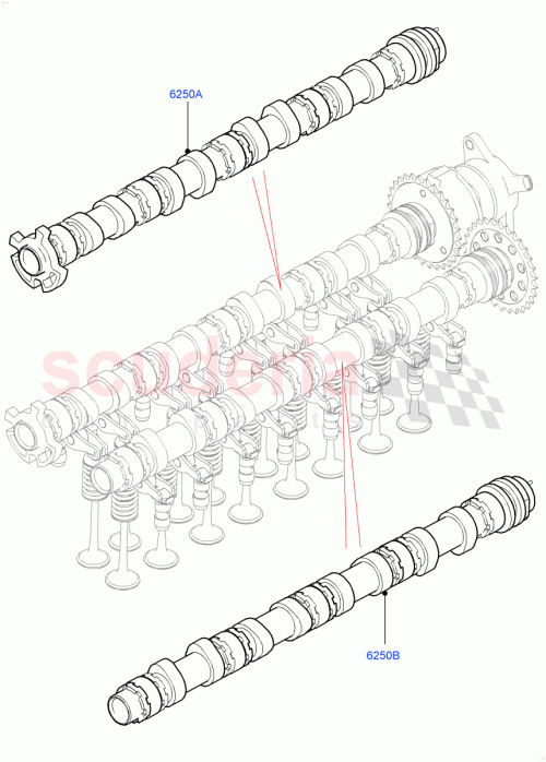 Part Diagram for Land Rover LR167840