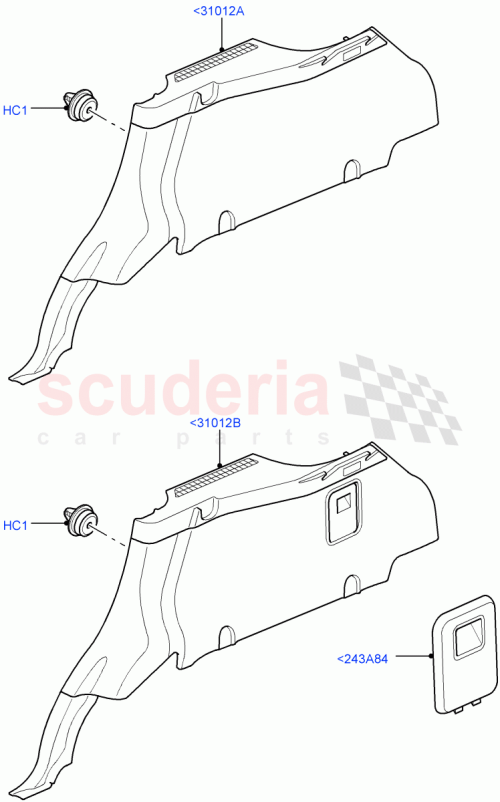 Part Diagram for Land Rover ESJ501480WWA