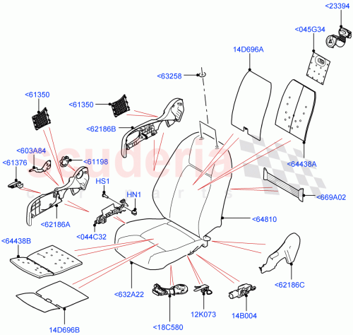 Part Diagram for Land Rover LR097643